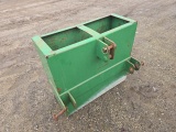 3pt. John Deere Weight Box