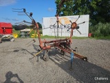Sitrex 4 basket Hyd Fold Tedder