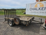 10ft. Lawn Trailer w/Gate & Spare Tire