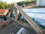 (12) 28ft. Trusses/Bottoms are rough in spots