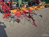 Farm King 2 basket Pull Tedder