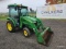 John Deere 3720 4x4 w/Cab/Ldr