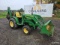 2006 John Deere 3320 4x4 Loader Backhoe