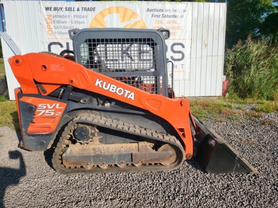 2016 Kubota SVL75-2 Skidsteer