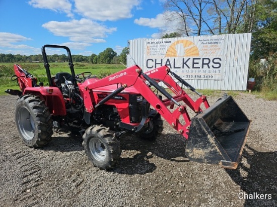 Mahindra 4550 4x4 Loader Backhoe