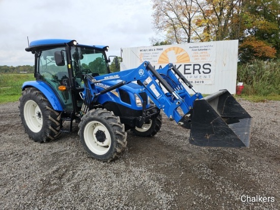 New Holland Workmaster 75 4x4 w/Cab & Loader