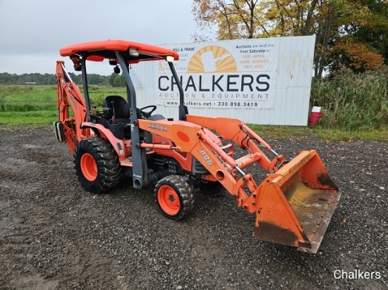 2011 Kubota B26 4x4 Loader Backhoe