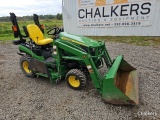 John Deere 1025R 4x4 w/Ldr/Mower