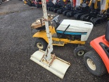 Cub Cadet 1015 Riding Mower w/Front Blade & Belly Mower