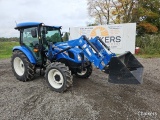 New Holland Workmaster 75 4x4 w/Cab & Loader