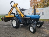 New Holland 6610S 2wd w/Alamo Boom Mower