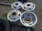 (4) Chevy C60 Wheels
