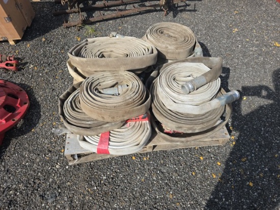 Skid Of Fire Hose