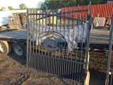 14ft. Driveway Gates/Cow Design