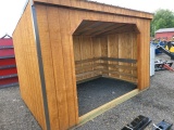 8x12 Run In Shed