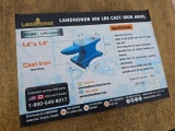 Land Honor 400LB Cast Iron Anvil