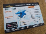 Land Honor 400LB Cast Iron Anvil