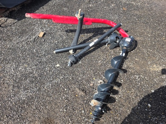 Lowery 3pt. Post Hole Digger w/9in. Auger