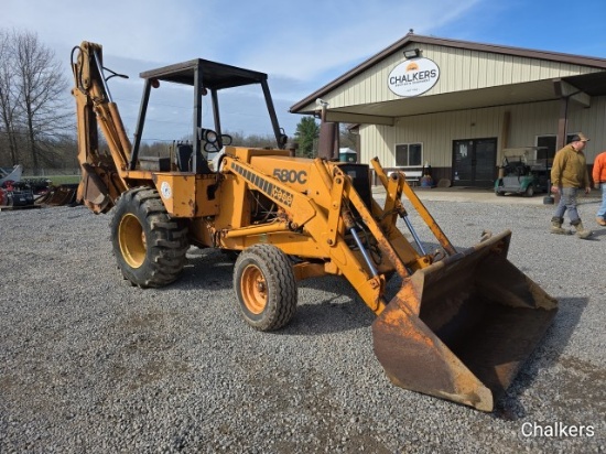 Case 580C 2wd Loader Backhoe