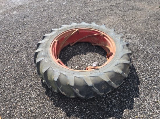 15.5x38 Tire on Spin Out Rim