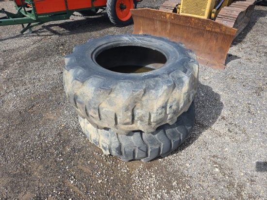 17.5x24 Tires w/1 Wheel