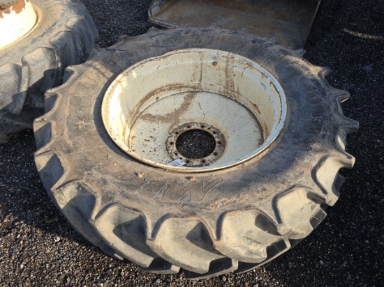 460/85x38 Rear Wheel and Tire