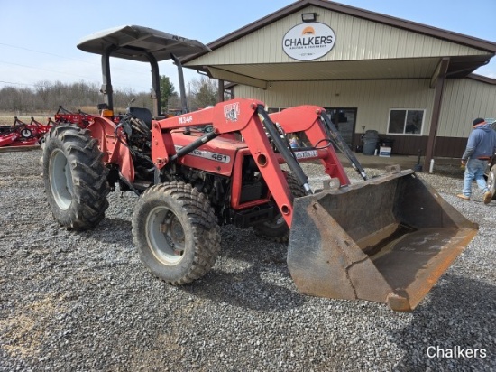 2005 Massey Ferguson 461 4x4 w/Ldr