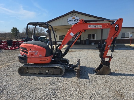 2016 Kubota KX040 Excavator