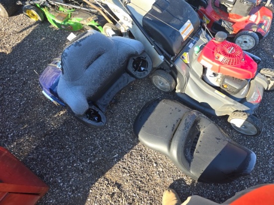 Harley Davidson Seat and Tour Back