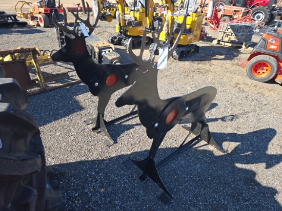 3/8in. AR500 Steel Deer Shooting Target