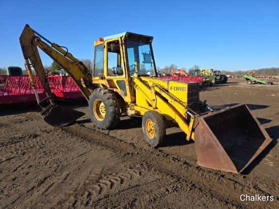 Ford 550 2wd Loader Backhoe