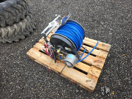 Blue Hose Reel