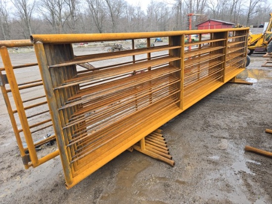(10) 24ft. Corral Panels 1 with Gate