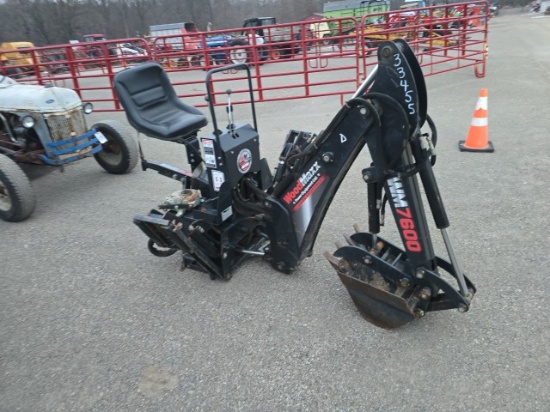 Woods Maxx 7600 3pt. Backhoe
