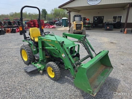 John Deere 4010 4x4 w/Ldr/Mower