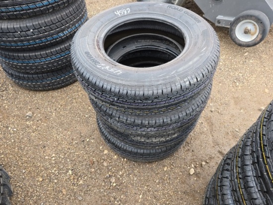 (4) ST205/75x15 Tires
