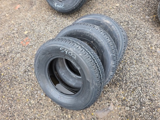 (4) ST225/75R15 Tires