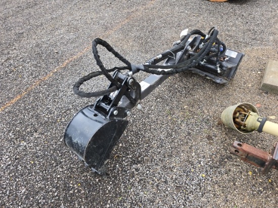QT Mini Skidsteer Backhoe Att