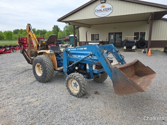 Ford1710 4x4 Loader Backhoe