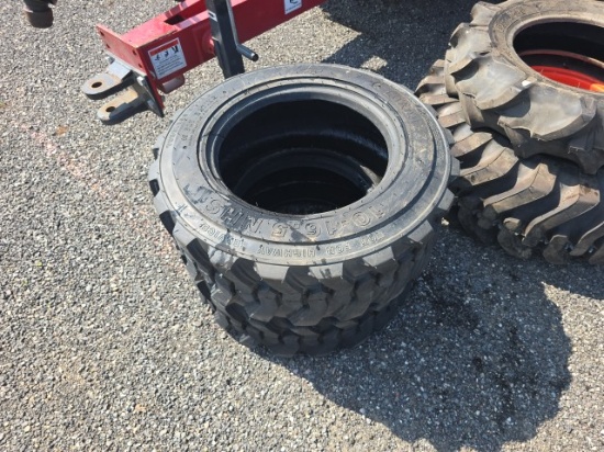 (2) 10x16.5 Tires