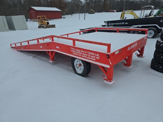 45,000LB Portable Loading Ramp