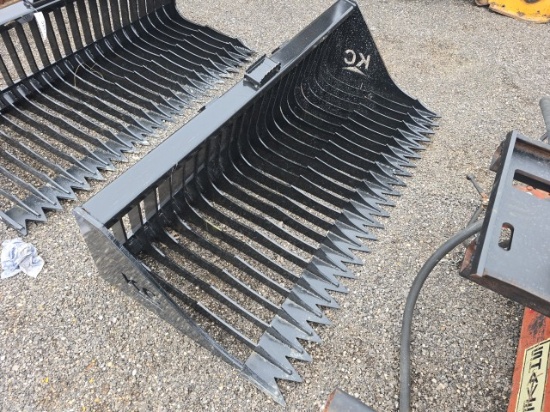 KC 72in. QT High Side Rock Bucket