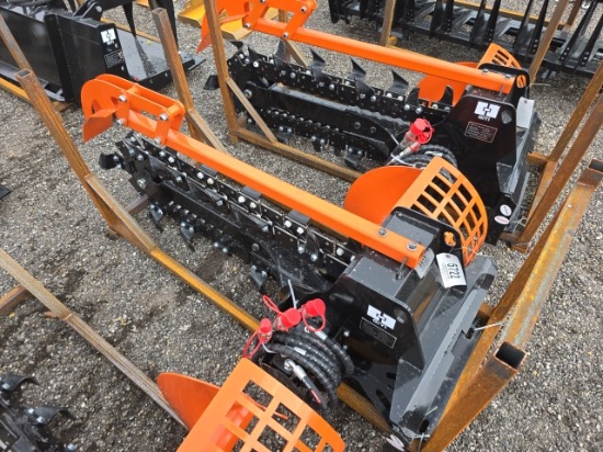 QT Mini Skidsteer Trencher