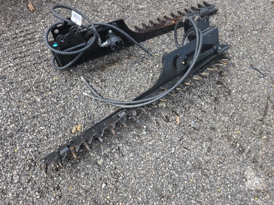 Mini Excavator Sickle Mower Att.