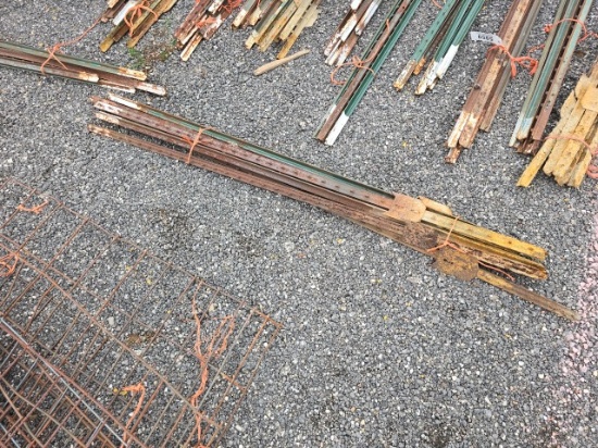 (5) Tee Posts for 1 Money