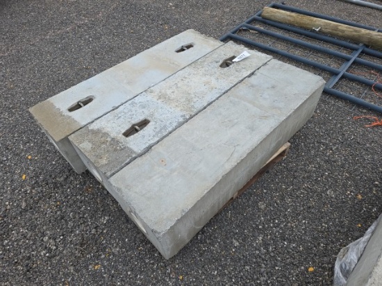 (3) Encased Pipe on Skid all for 1 money