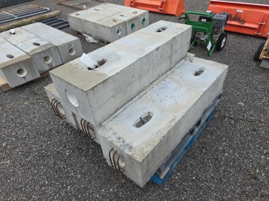(4) Encased Pipe On Pallet for 1 money