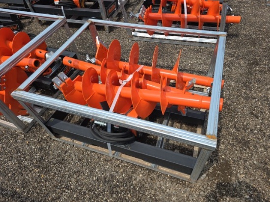 PABREAK QT Post Hole Digger w/3 Augers