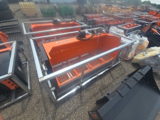 PA BREAK QT 72in. Hyd Screener Bucket
