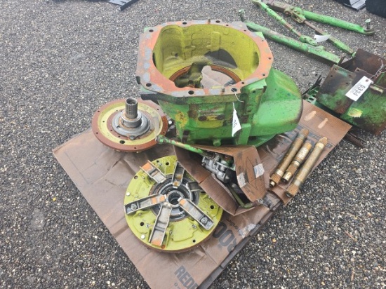 John Deere 4430 Quad Bell Housing and Hi&Lo Clutch Assembly